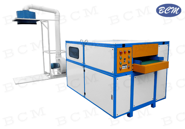 Foam cutting machine BC1007 and Collector BC508