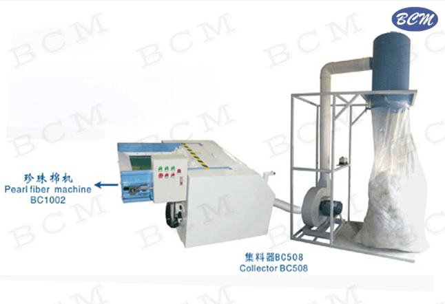 Máquina de fibra de bola BC1002 Y Coleccionista BC508